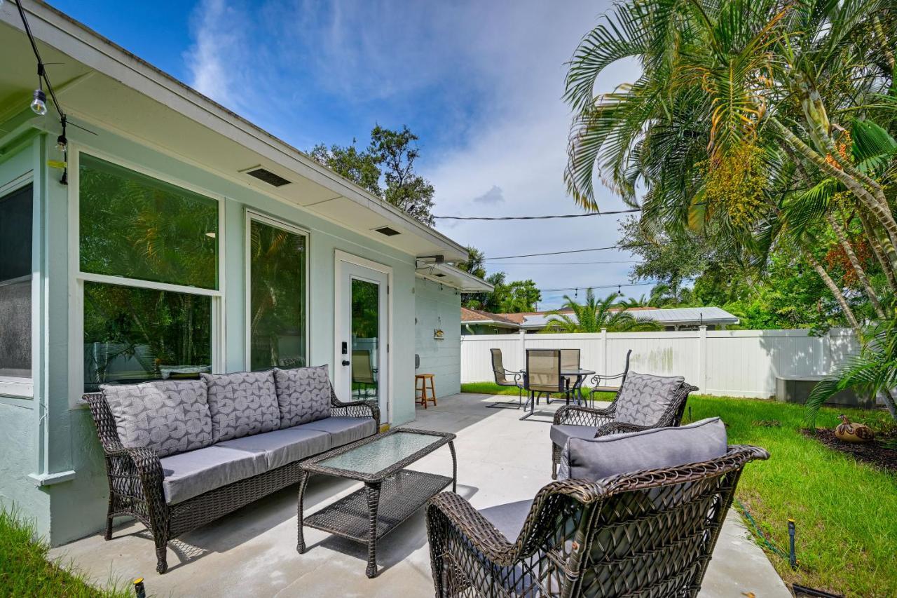 Sunny Sarasota Home With Private Yard And Fire Pit! Exteriér fotografie