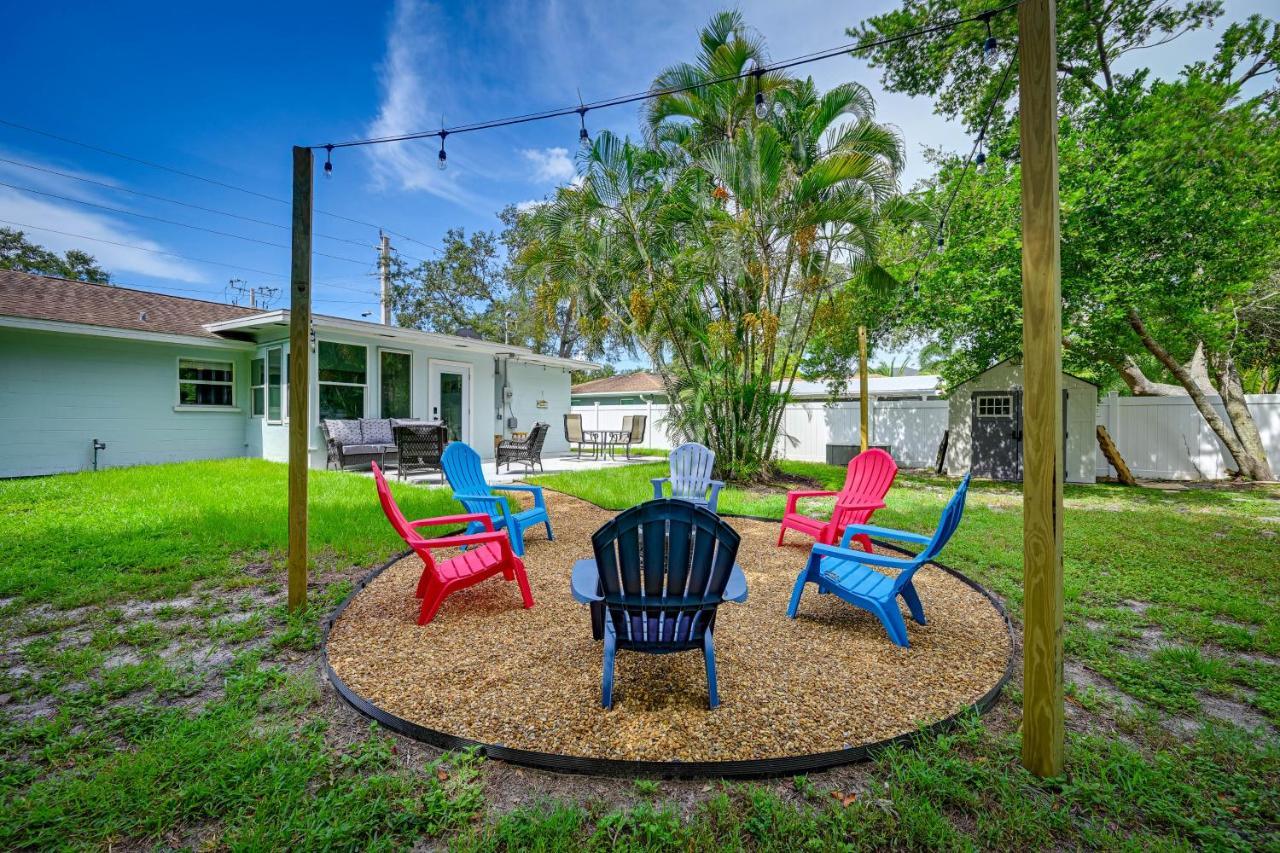 Sunny Sarasota Home With Private Yard And Fire Pit! Exteriér fotografie