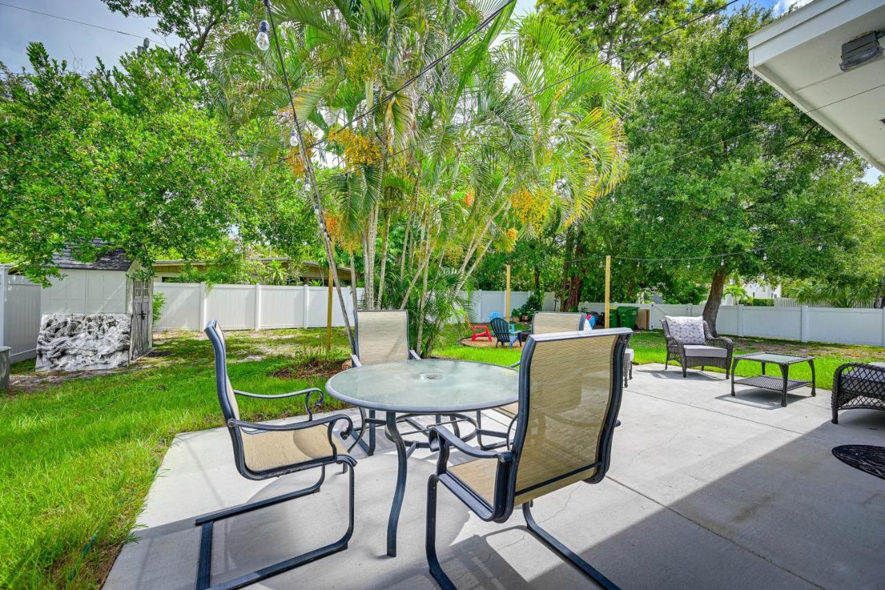 Sunny Sarasota Home With Private Yard And Fire Pit! Exteriér fotografie